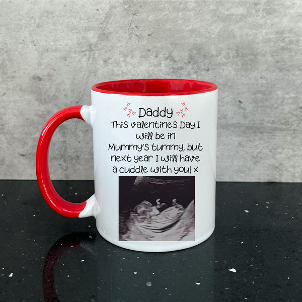 Valentines mug from bump