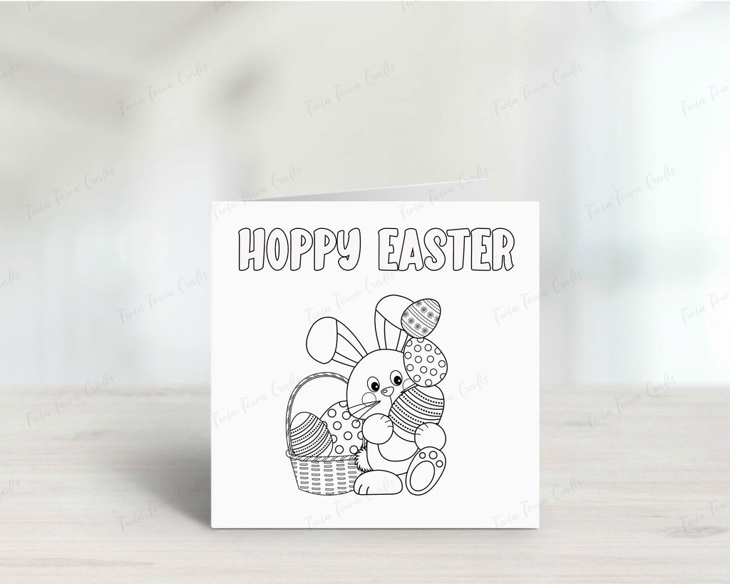 Colour In Easter cards - 4 different styles to choose from