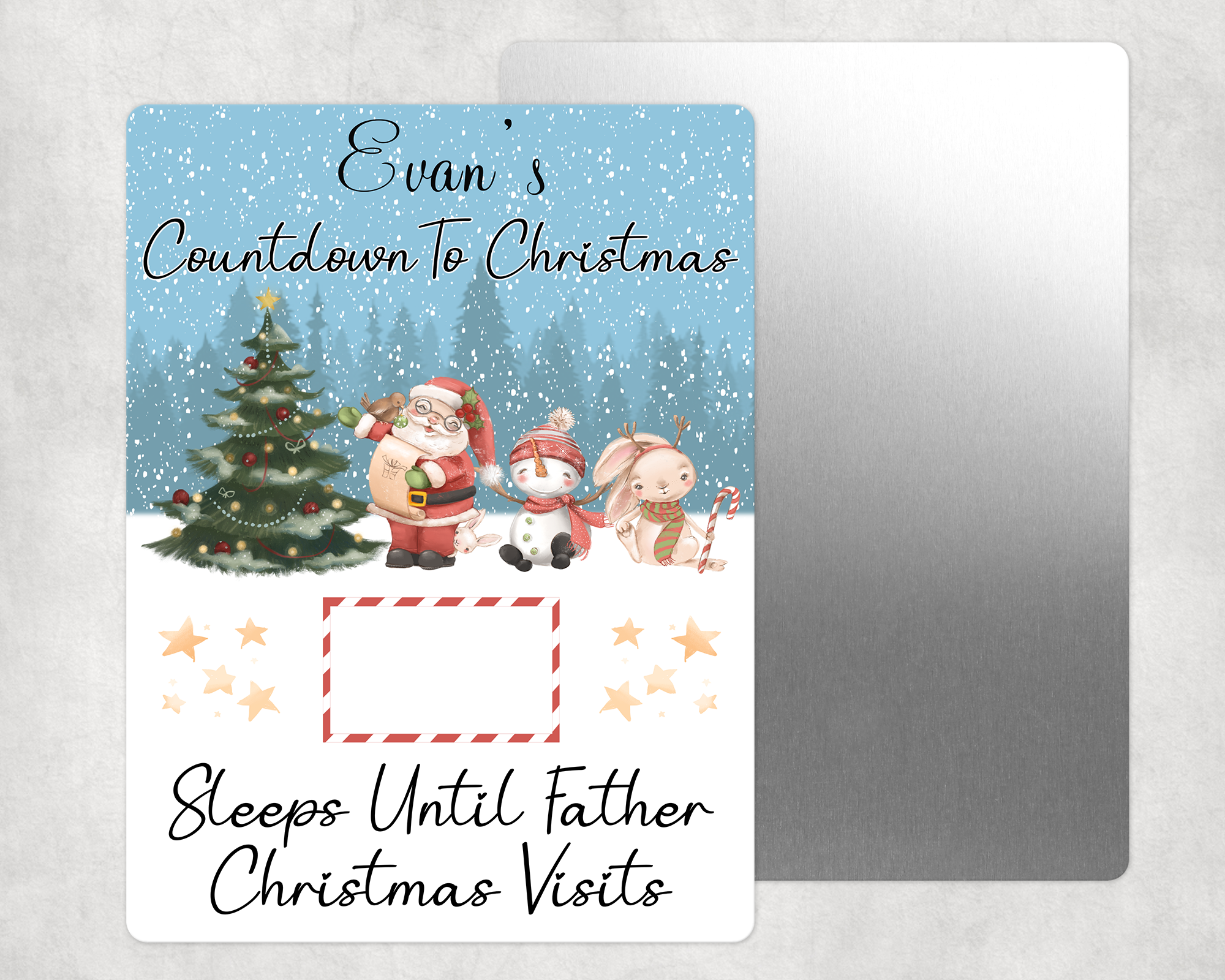 Santa and friends Countdown to Christmas (Father christmas/Santa available)