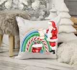 Personalised nostalgic Santa Pillow