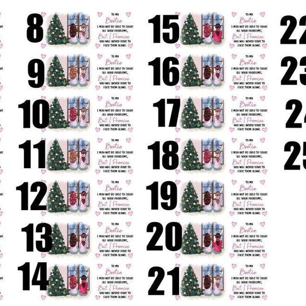 Christmas Bestie Mug/cup - Twin Town Crafts