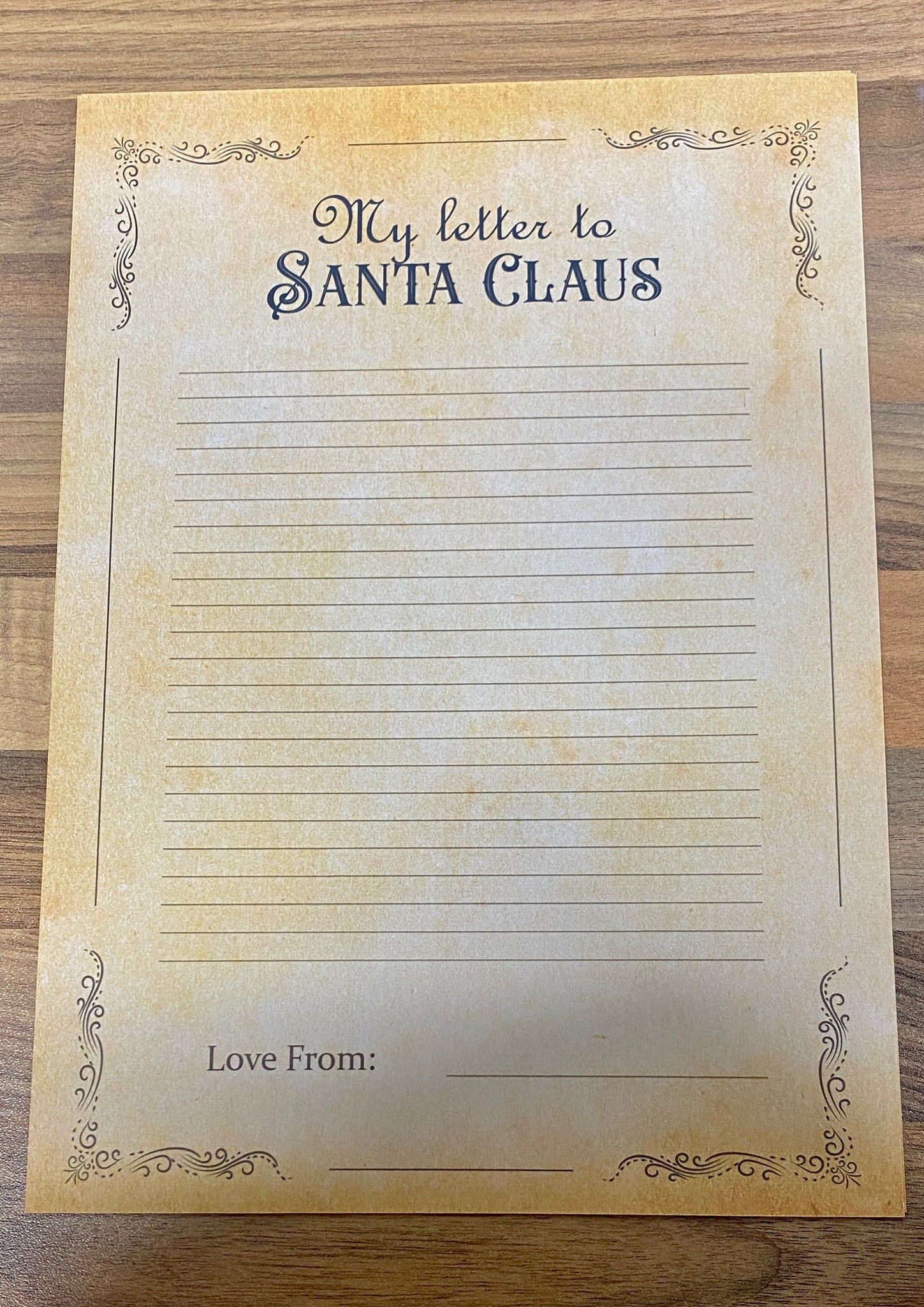 Letter to Santa and letter from Santa bundle
