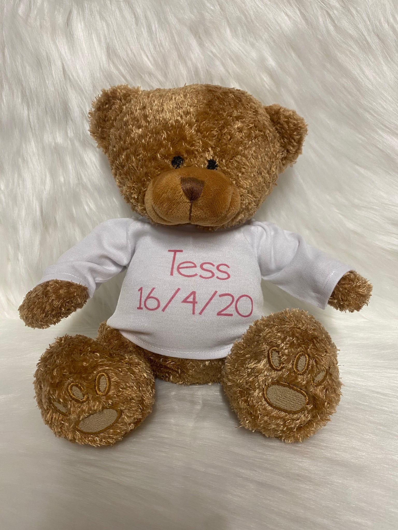 Personalised teddy