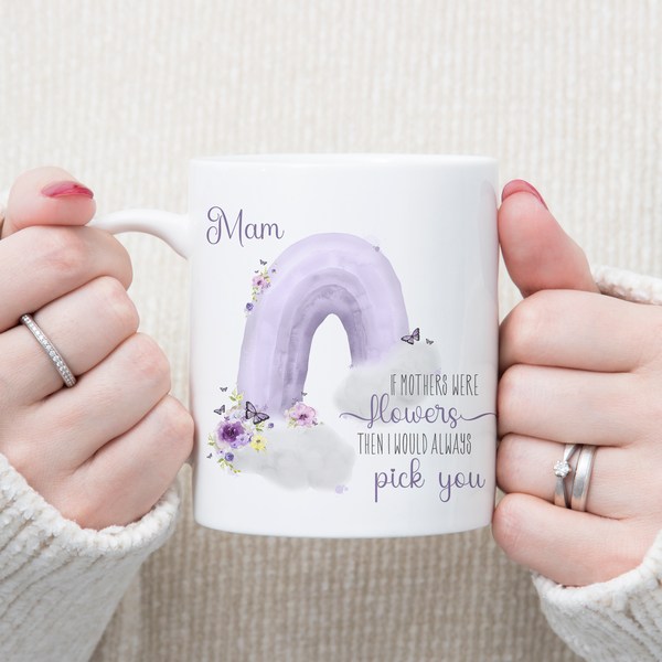 Purple Butterfly mug 11oz Mothers Day