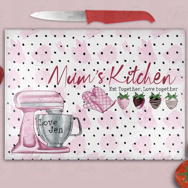 Mothers day chopping boards - Twin Town Crafts