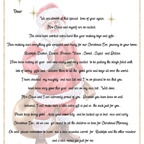 Personalised Letter from Santa