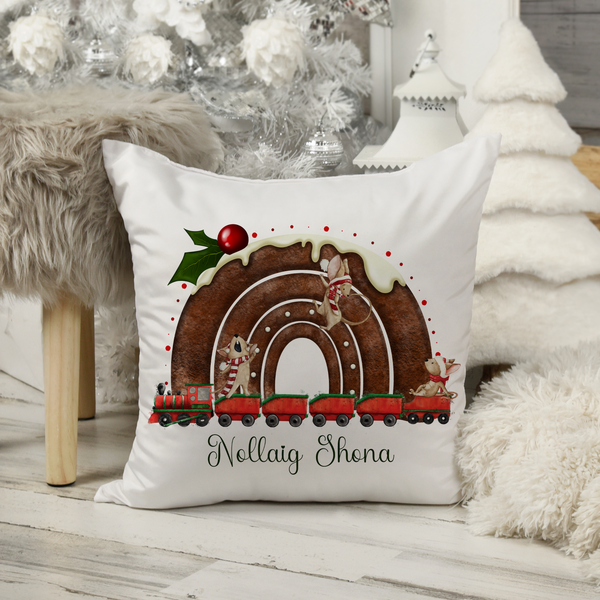 Nollaig Shona Christmas Pillow
