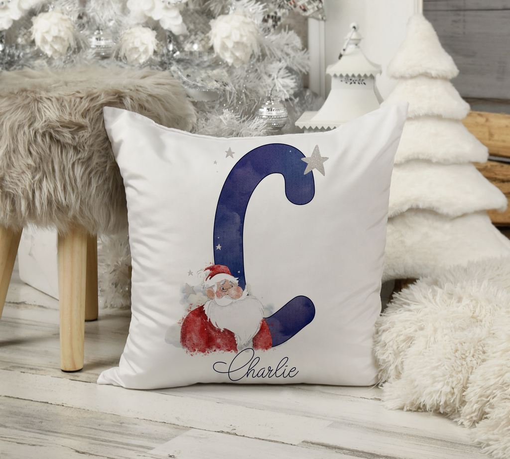 Personalised Santa Alphabet Pillow
