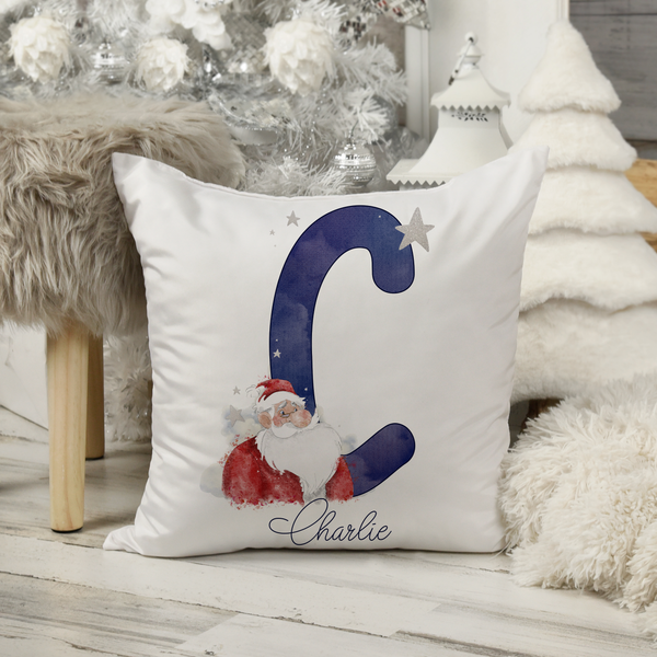 Personalised Santa Alphabet Pillow