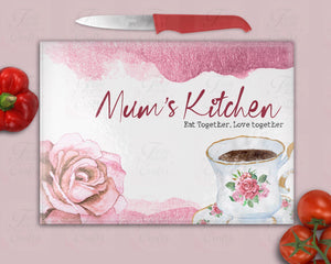 Mothers day chopping boards - Twin Town Crafts