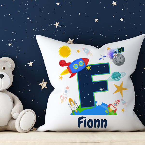 Personalised Childrens Space pillow