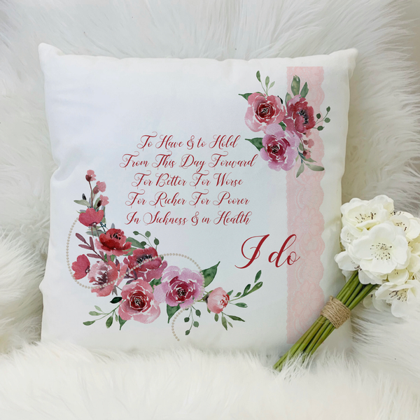 Wedding 'I do' Pillow