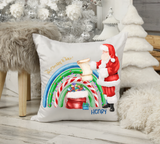 Personalised nostalgic Santa Pillow