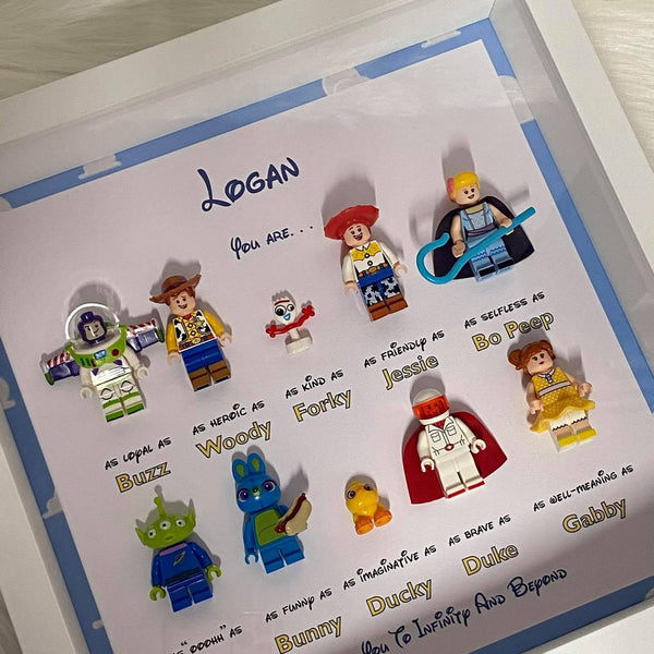Toy Story Lego Frame - Twin Town Crafts
