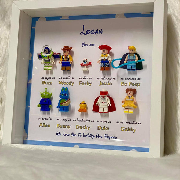 Toy Story Lego Frame - Twin Town Crafts