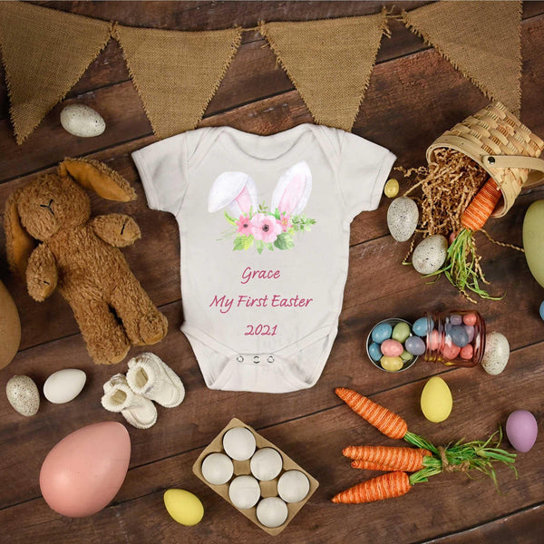 My First easter girls vest - Twin Town Crafts